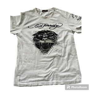 men’s size large ed hardy t shirt